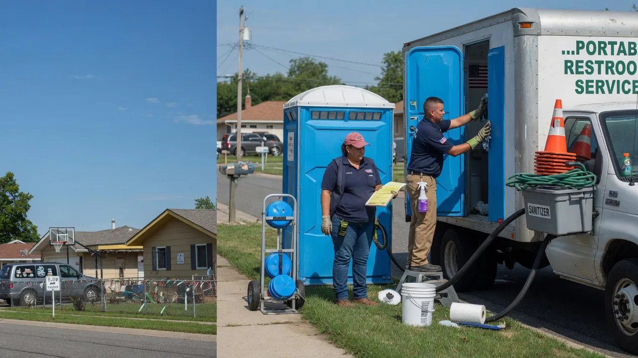Portable Toilet Rental in Hector, MN near me